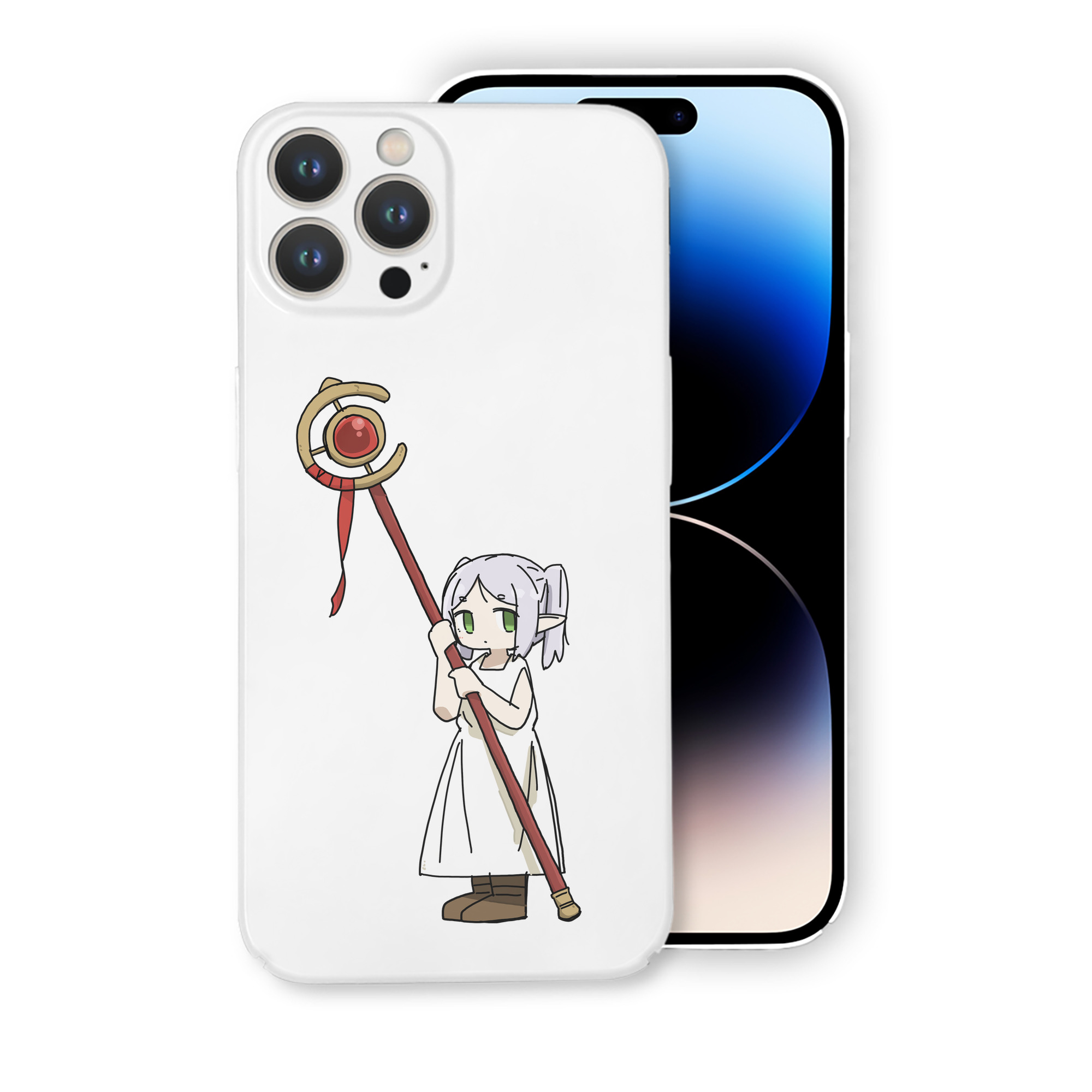 （画像用） 葬送のフリーレン Frieren 【iPhone 14シリーズ対応】ハードケース